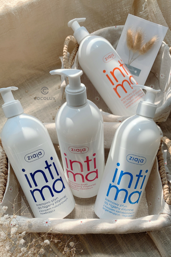Dung dịch vệ sinh Ziaja Intima Xanh Dương 500ml