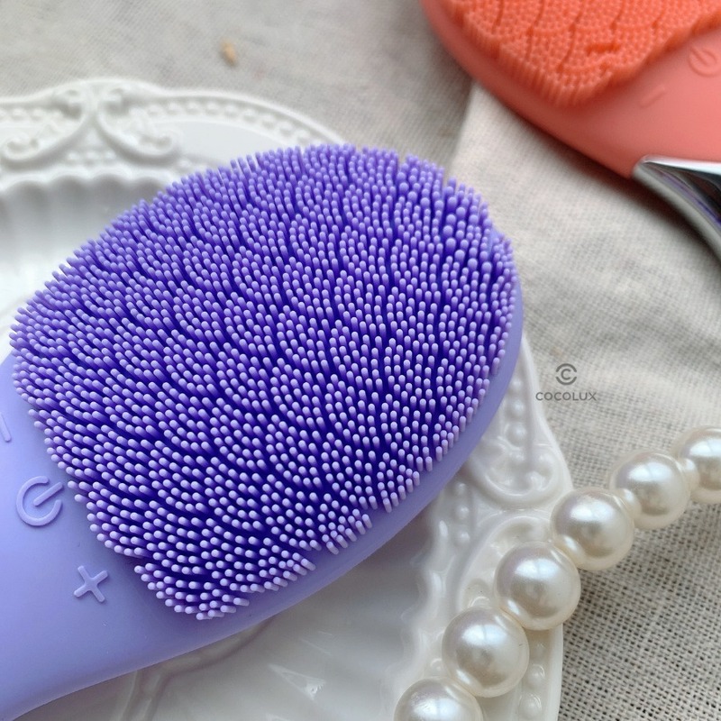 Máy Rửa Mặt Wellderma Tím