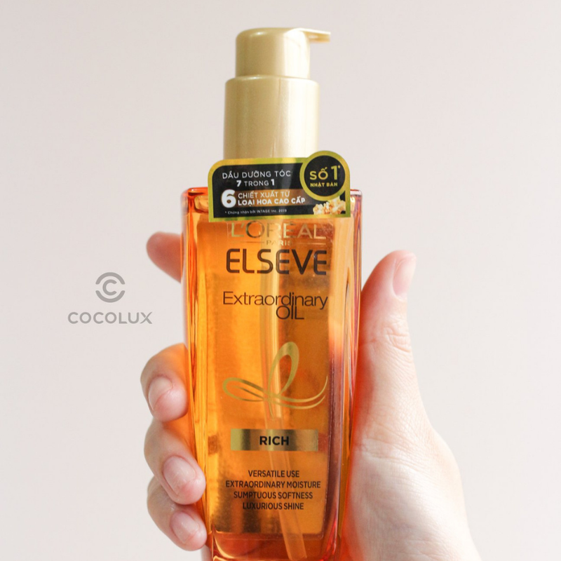 Dầu Dưỡng Tóc Loreal Chiết Xuất Tinh Dầu Hoa Tự Nhiên 100ml