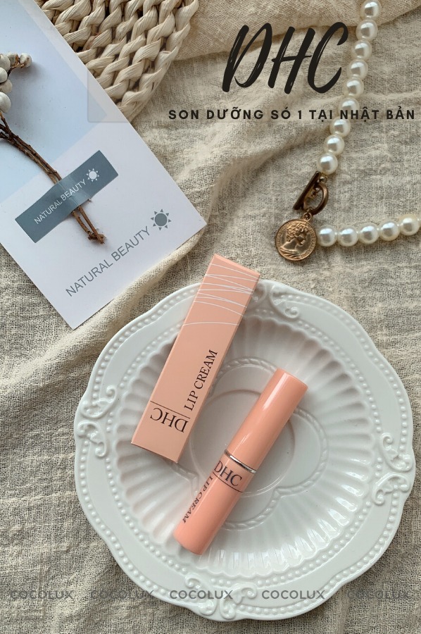 Son Dưỡng DHC Lip Cream Không Màu Giảm Thâm Môi 1.5g