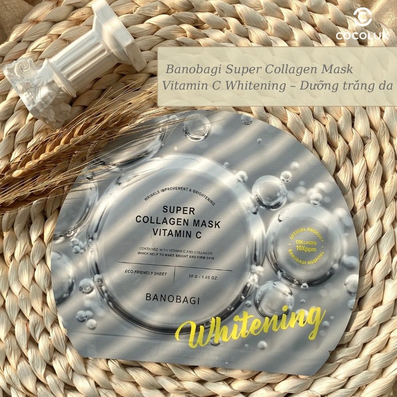 Mặt Nạ Banobagi Super Collagen Mask Vitamin C Làm Sáng Da 30ml