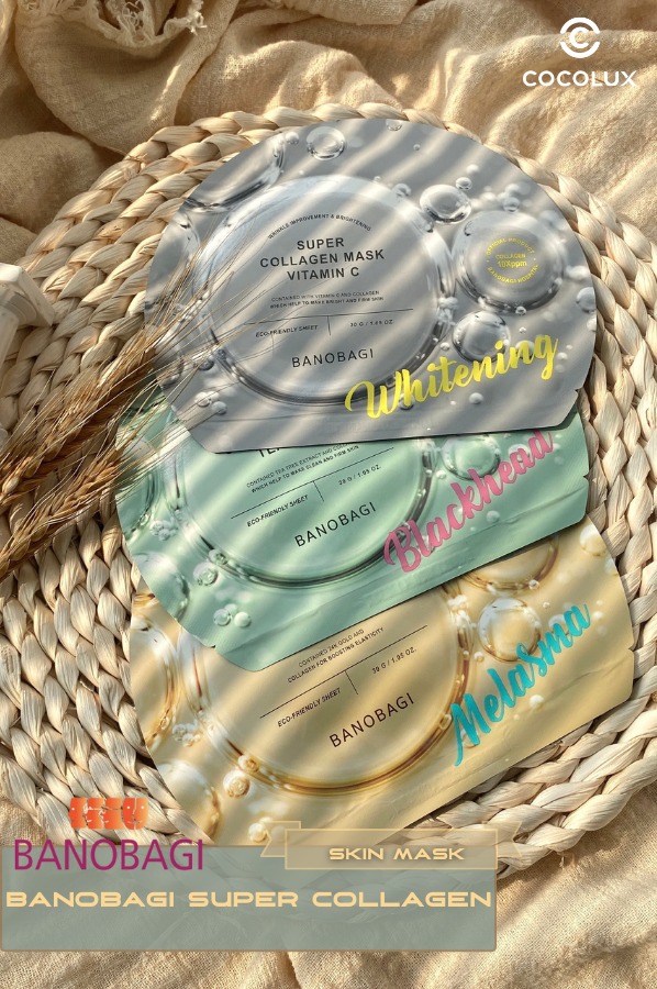 Mặt Nạ Banobagi Super Collagen Mask Vitamin C Làm Sáng Da 30ml
