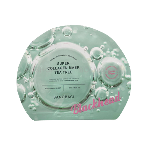 Mặt Nạ Banobagi Super Collagen Mask Tea Tree 30ml