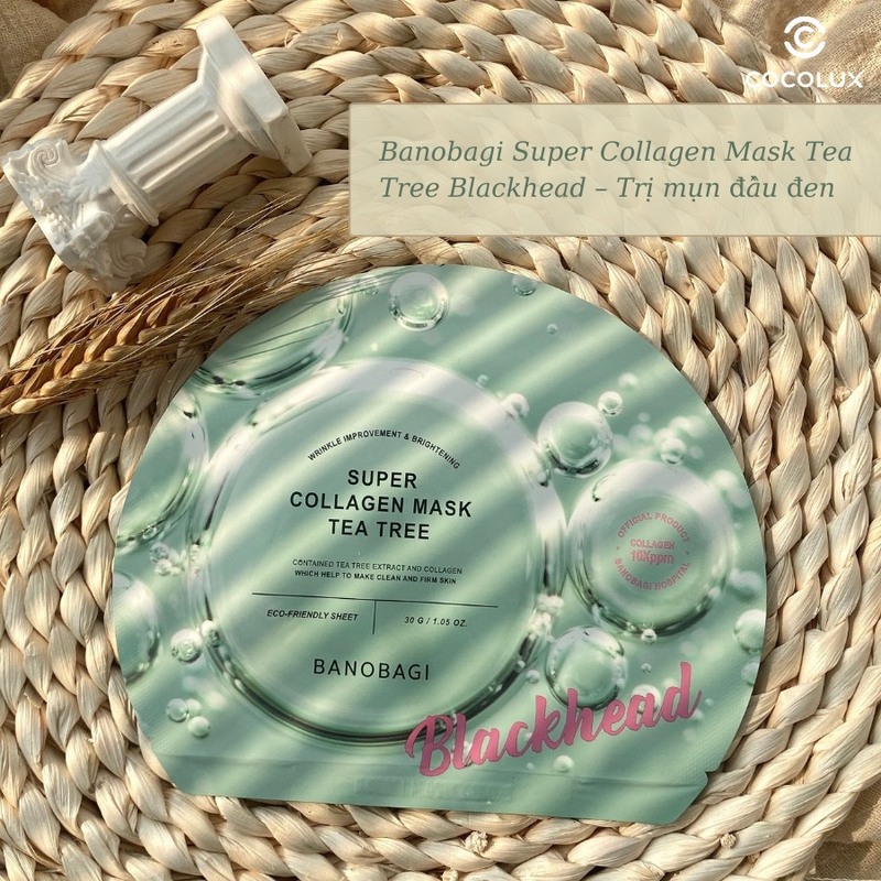 Mặt Nạ Banobagi Super Collagen Mask Tea Tree 30ml
