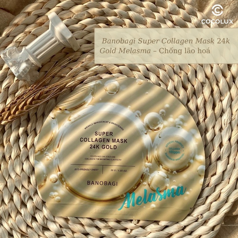 Mặt Nạ Banobagi Super Collagen Mask 24K Gold 30ml