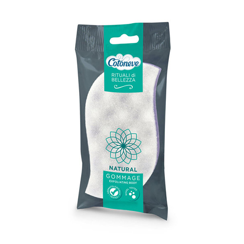 Mút Tắm & Massage Cotoneve Cellulose Cao Cấp 2 Mặt (Trắng)