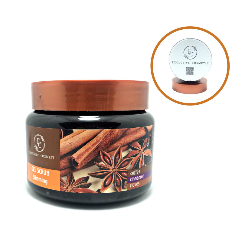 Tẩy Tế Bào Chết Body Exclusive Cosmetic Gel Scrub Slimming Coffee Cinnamon Cloves Quế Hồi 380g