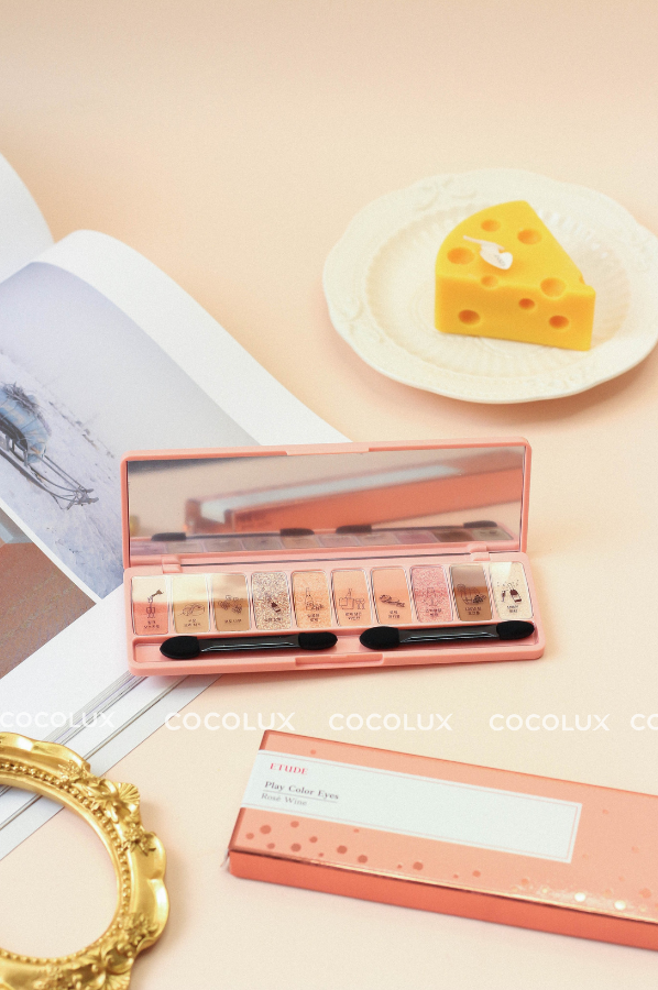 Phấn Mắt 10 Ô Etude Play Color Eyes Rose Wine 7g
