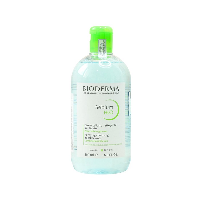 Nước Tẩy Trang Bioderma Sébium H2O Cho Da Dầu Và Da Hỗn Hợp 500ml