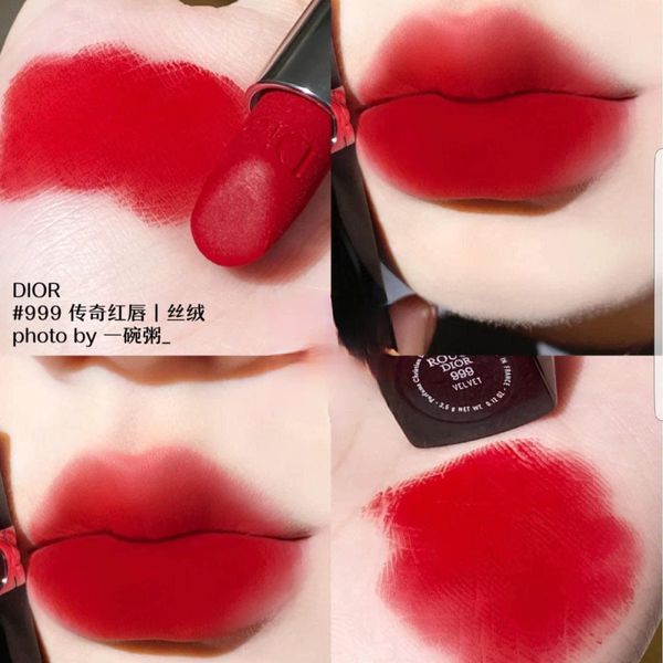 Son Thỏi Dior Rouge Velvet - 999 Legendary Red