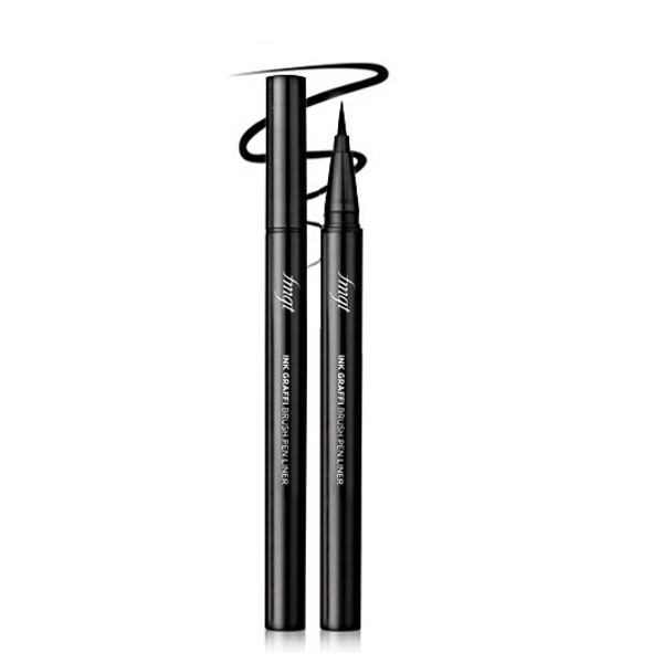 Dạ Kẻ Mắt The Face Shop Ink Graffi Brush Pen Liner Màu Đen