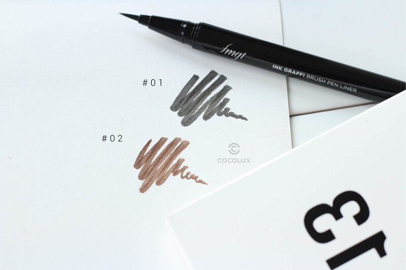 Dạ Kẻ Mắt The Face Shop Ink Graffi Brush Pen Liner Màu Nâu
