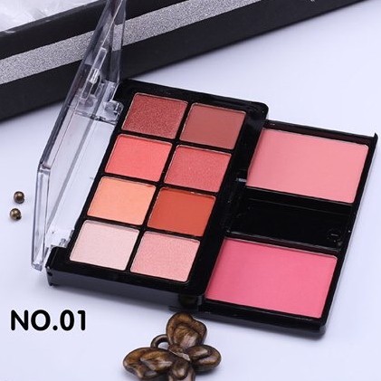 Phấn Mắt Odbo Eyeshadow And Blush OD1022 - 01