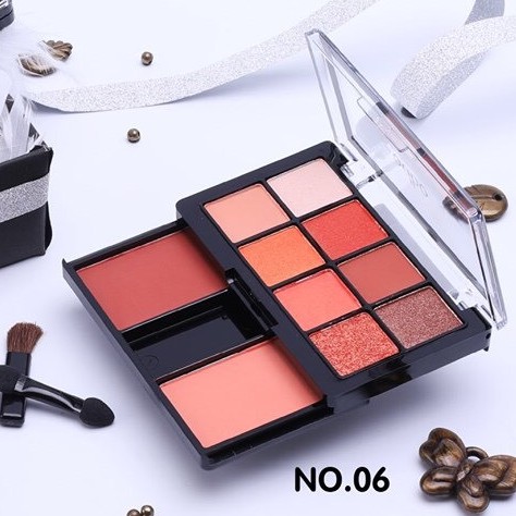 Phấn Mắt Odbo Eyeshadow And Blush OD1022 - 06