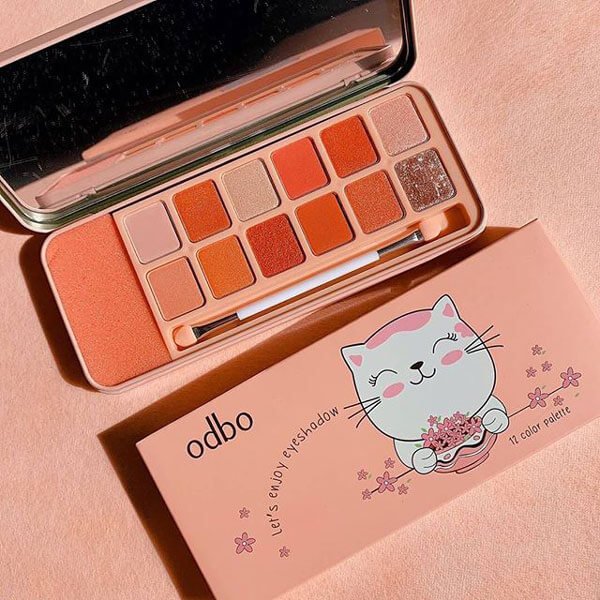 Phấn Mắt Odbo Lets Enjoy Eyeshadow OD0297 #02 12 ô