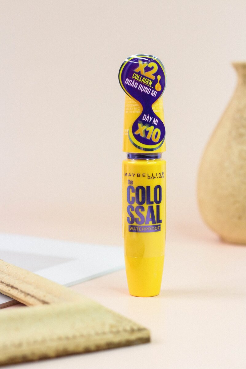 Mascara Maybelline Colossal Waterproof Black 9.2ml