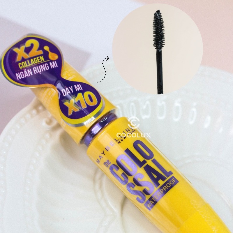 Mascara Maybelline Colossal Waterproof Black 9.2ml