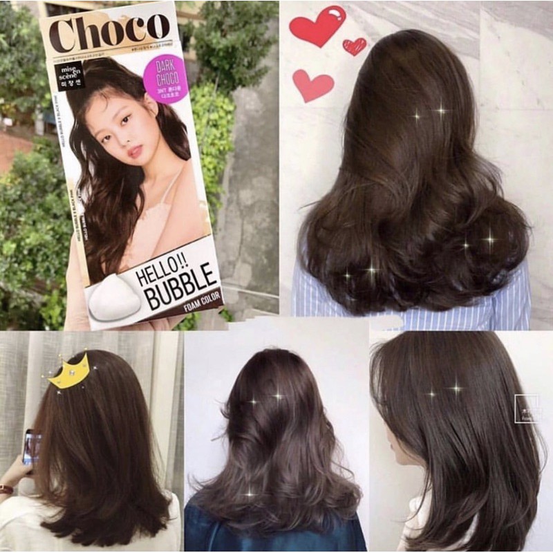 Thuốc Nhuộm Tóc Mise En Scène Hello Bubble 3NT Dark Choco 30ml