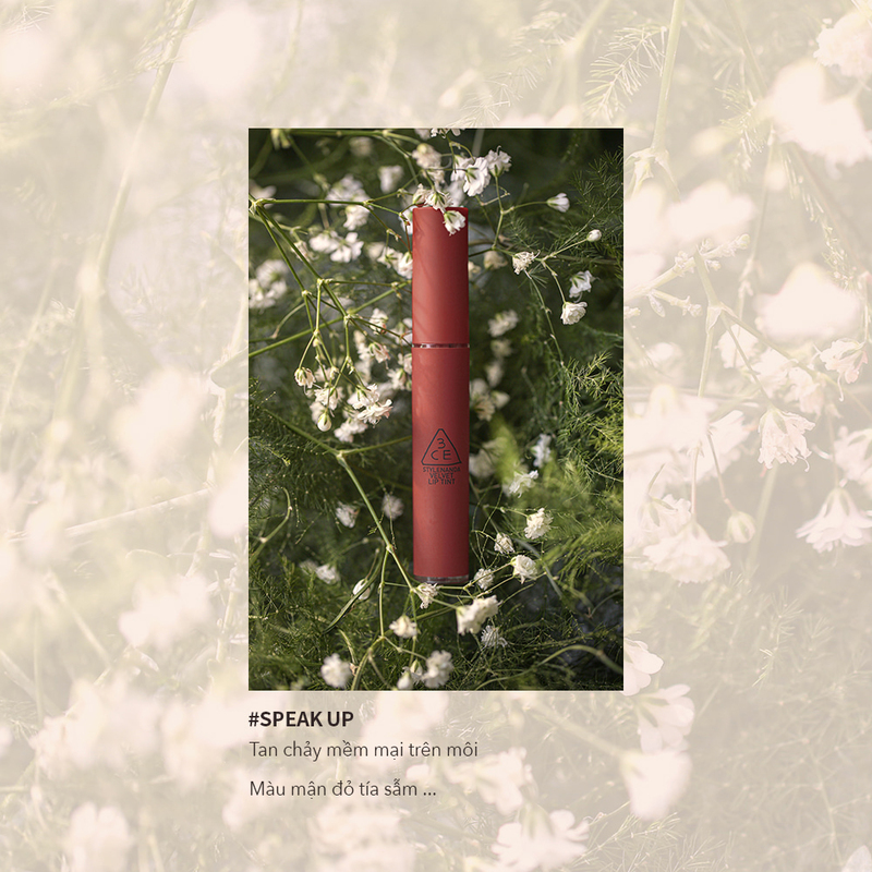 Son Kem 3CE Velvet Lip Tint Speak Up 4g