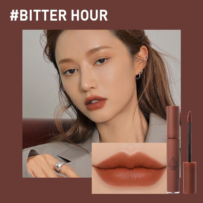 Son Kem 3CE Velvet Lip Tint Bitter Hour 4g