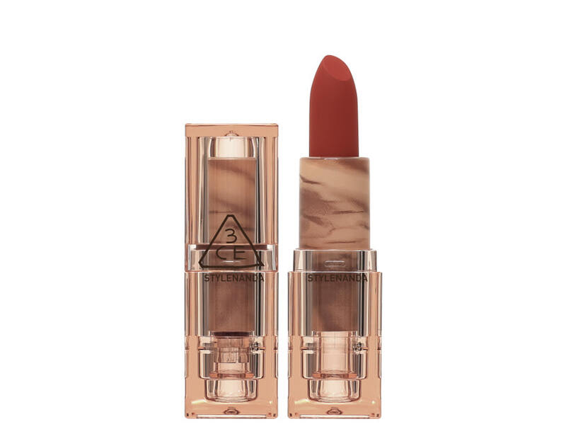 Son Thỏi 3CE Soft Matte Lipstick Version Deep Under More Deep - Unstained Red 3.5g
