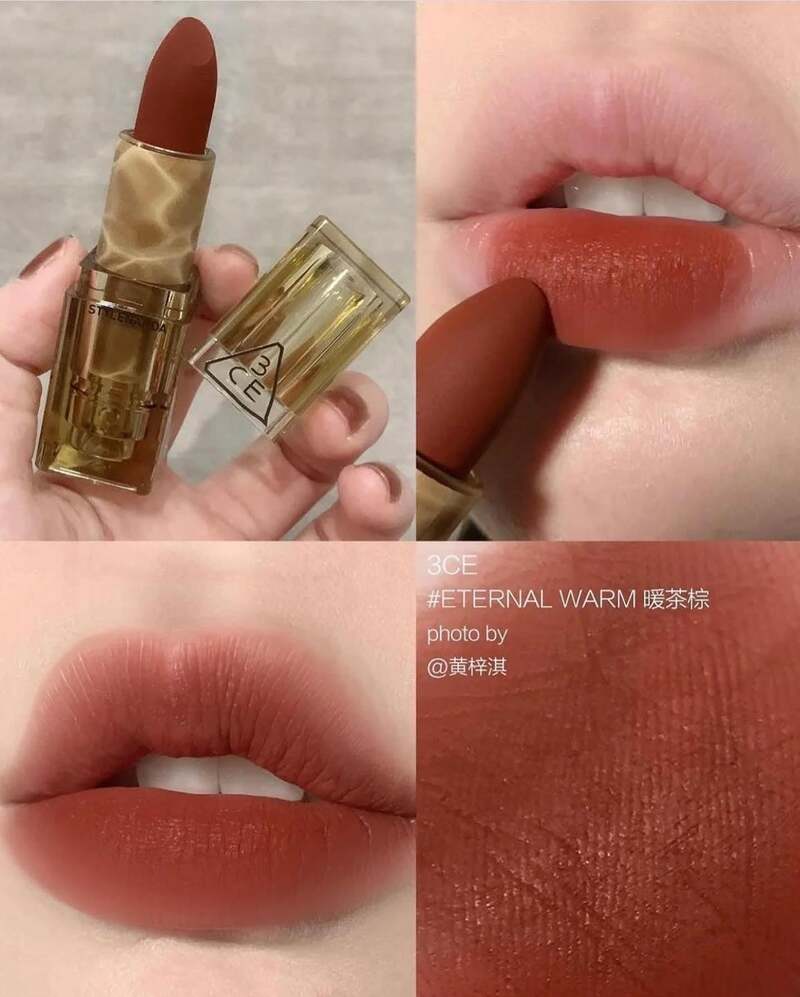 Son Thỏi 3CE Soft Matte Lipstick Version Deep Under More Deep - Eternal Warm 3.5g