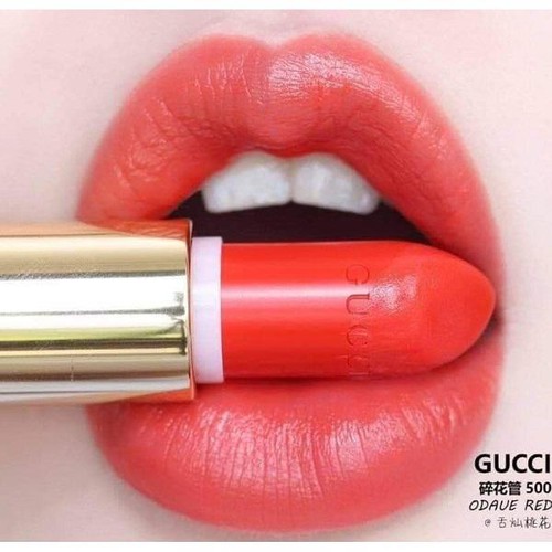 Son Thỏi Gucci Matte Lipstick 500 Odalie Red 3.5g