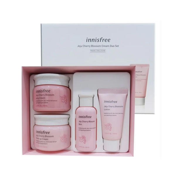 Set Dưỡng Da Hoa Anh Đào Innisfree Jeju Cherry Blossom
