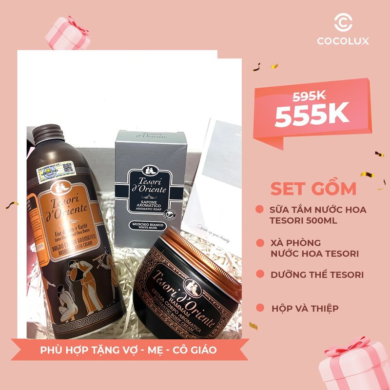 Set Quà Tặng Hương Nước Hoa Tesori