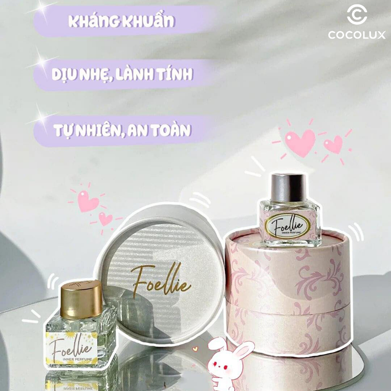 Nước Hoa Vùng Kín Foellie Eau De Venus 5ml Hộp Tròn Vàng