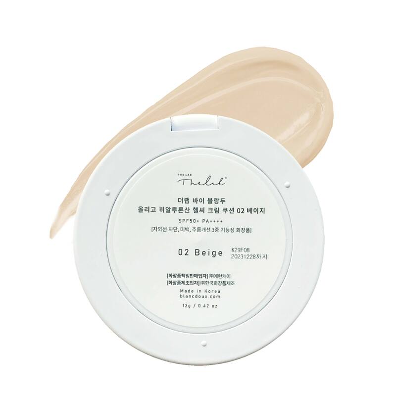 ​​​​Phấn Nước The Lab Oligo Hyaluronic Acid Healthy Cream Cushion Dưỡng Da Cấp Ẩm #02 Beige 12g