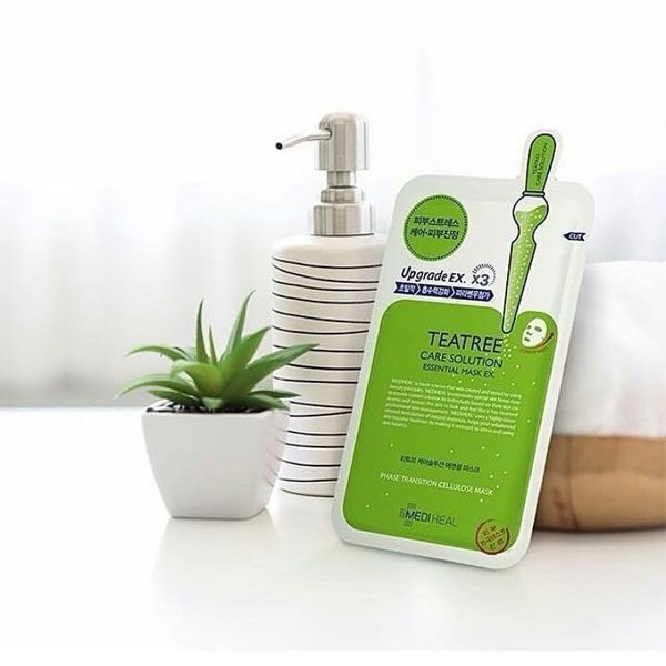 Mặt nạ Mediheal Upgrade EX X3 - Teatree Care Solution Essential Mask EX 1 PCS 