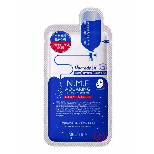 Mặt Nạ Mediheal N.M.F Aquaring Ampoule Mask Ex Dưỡng Ẩm, Kiềm Dầu 1PCS