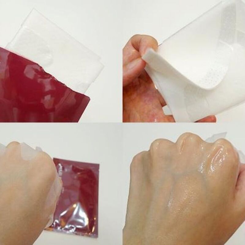 Mặt Nạ Naruko Raw Job's Tears Pore Minimizing and Brightening Mask Chiết Xuất Hạt Ý Dĩ 25ml 10 PCS