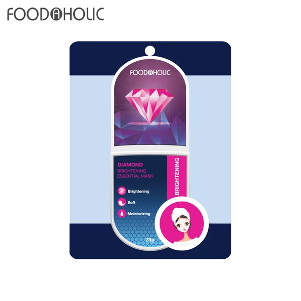 Mặt Nạ Food A Holic - Bột Kim Cương Dưỡng Trắng Sáng Da 23g 1PCS
