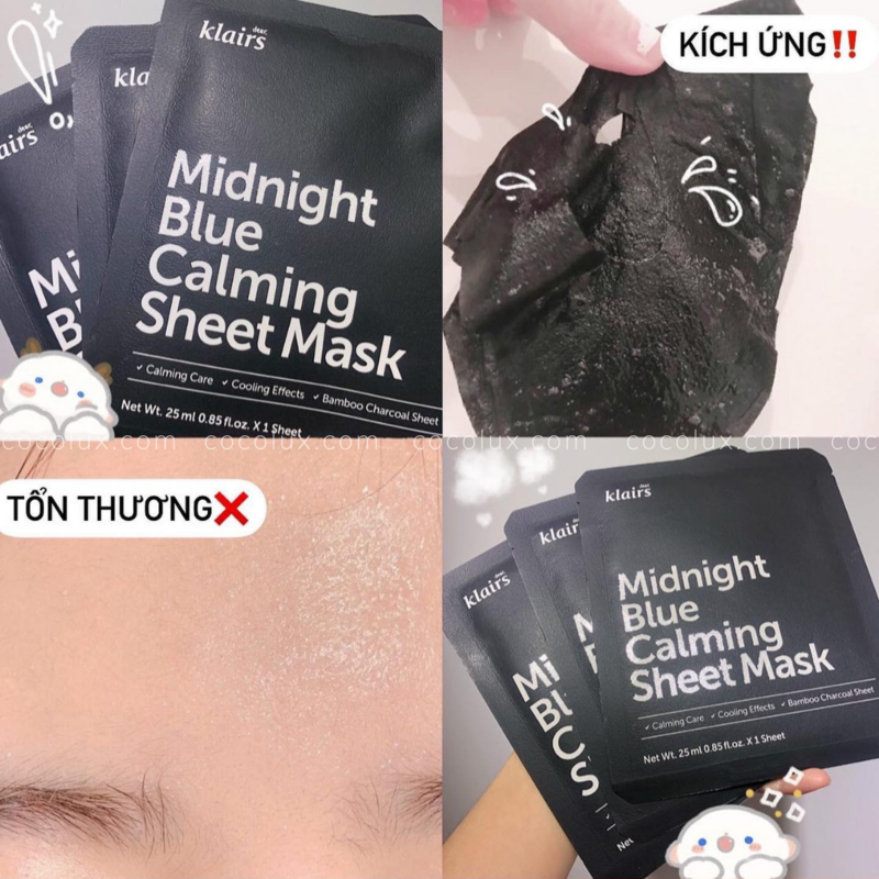 Mặt Nạ Klairs Hỗ Trợ Làm Sạch & Dịu Mát Da 25ml