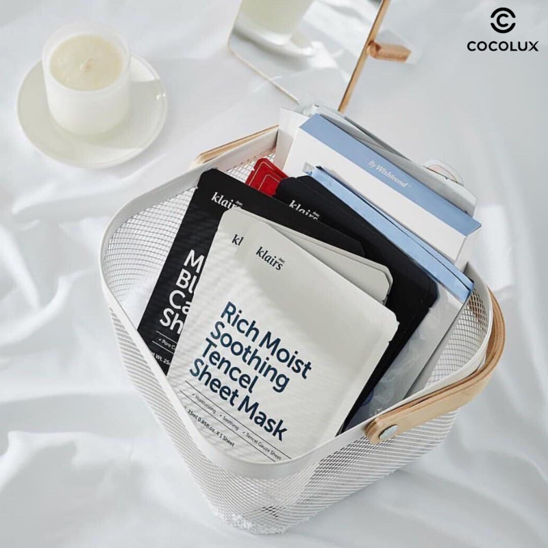 Mặt Nạ Klairs Rich Moist Soothing Tencel Sheet Mask Cấp Ẩm