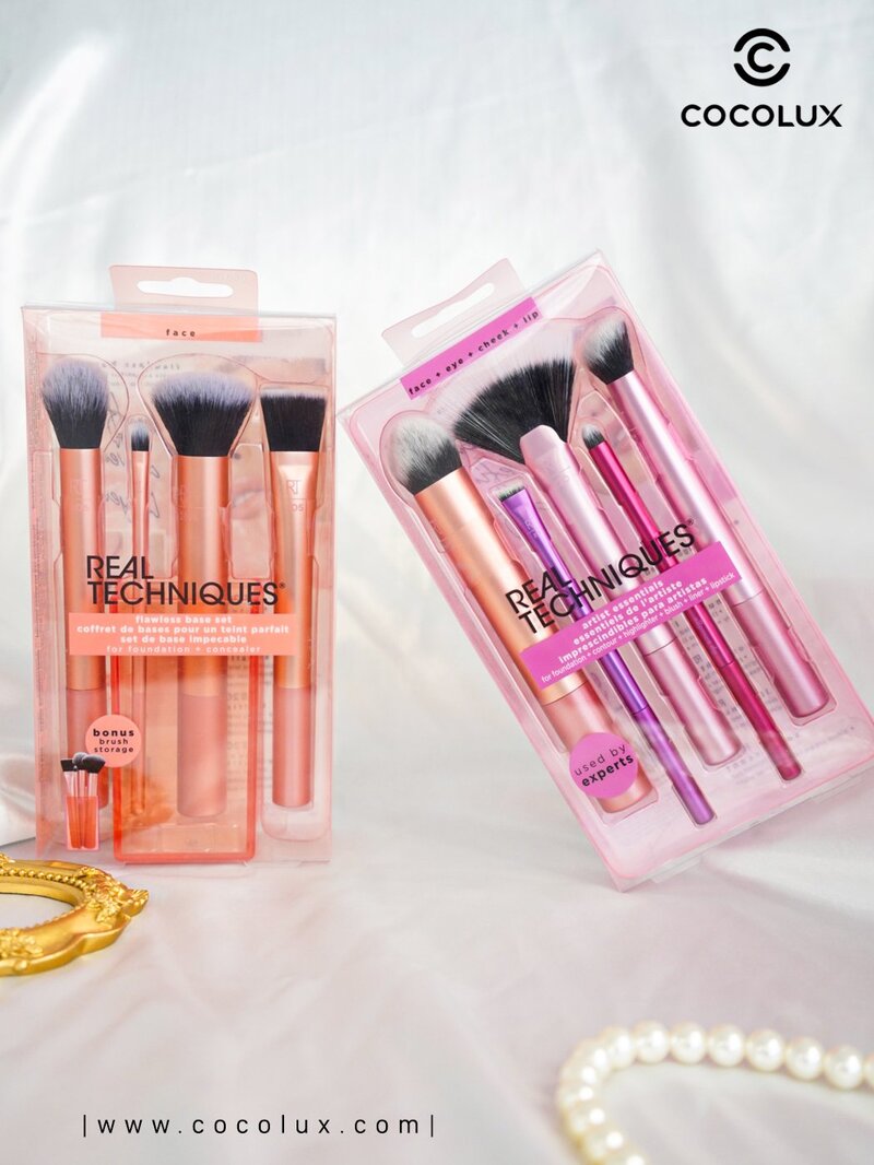 Bộ Cọ Trang Điểm Real Techniques Artist Essentials 5 Cây