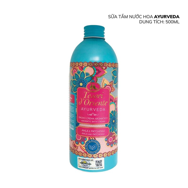 Sữa Tắm Tesori D'Oriente Nước Hoa Ayurveda 500ml