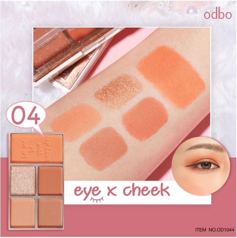 Phấn mắt Odbo Eye x cheek - 04