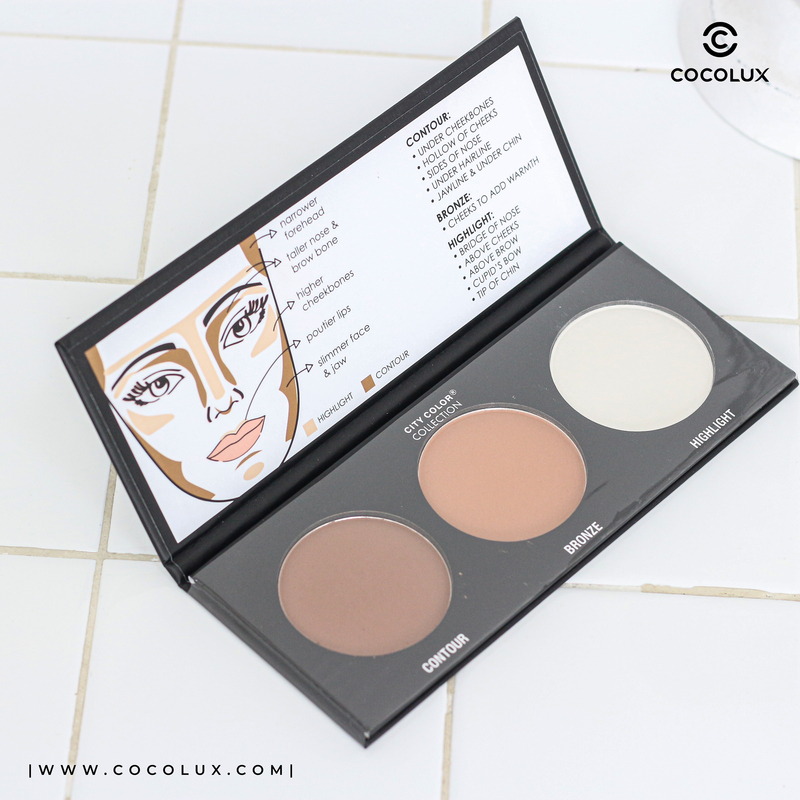 Tạo Khối Và Highlight City Color 3 Ô 4.5g