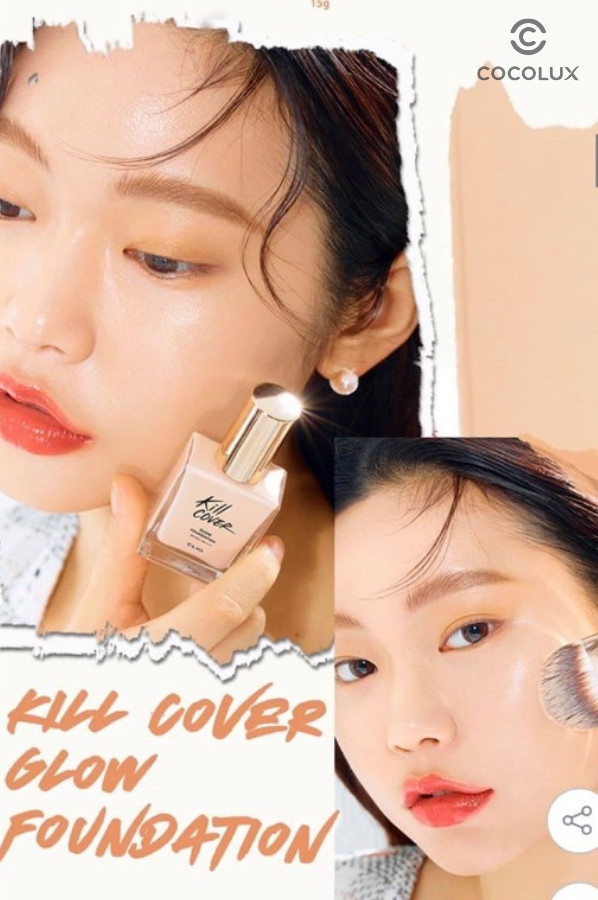 Kem Nền Clio Kill Cover New Matte Foundation SPF 20 PA++ #04 - BO Ginger