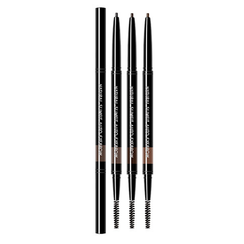 Chì Kẻ Mày Eglips Natural Slimfit Auto Eyebrow 03 Light Brown Siêu Mảnh 0.08g