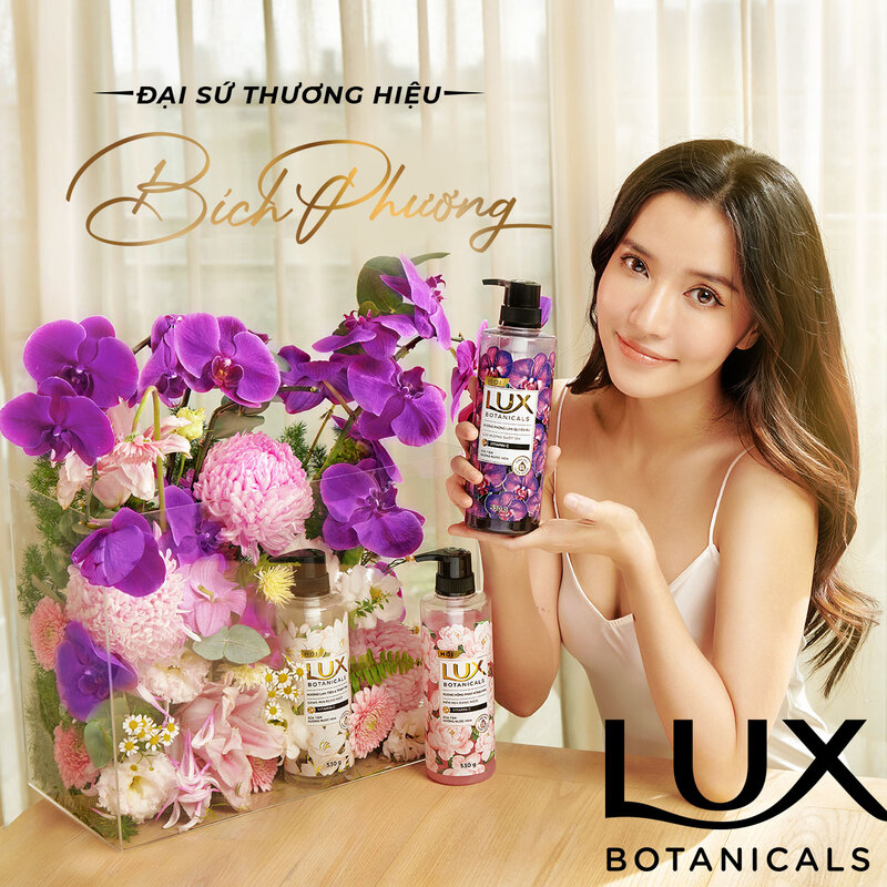 Sữa Tắm Lux Botanicals Cao Cấp Hương Phong Lan Quyến Rũ 530g