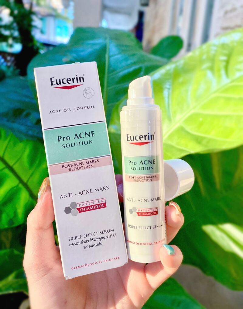 Tinh Chất Eucerin Pro ACNE Solution Protect Post-Acne Marks Form Darkening Dưỡng Sáng, Giảm Thâm 40ml