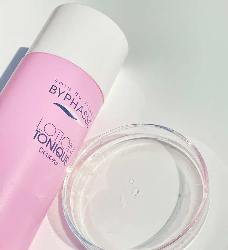 Nước Hoa Hồng Byphasse Lotion Tonique Douceur Cho Mọi Loại Da Chiết Xuất Hoa Hồng 500ml