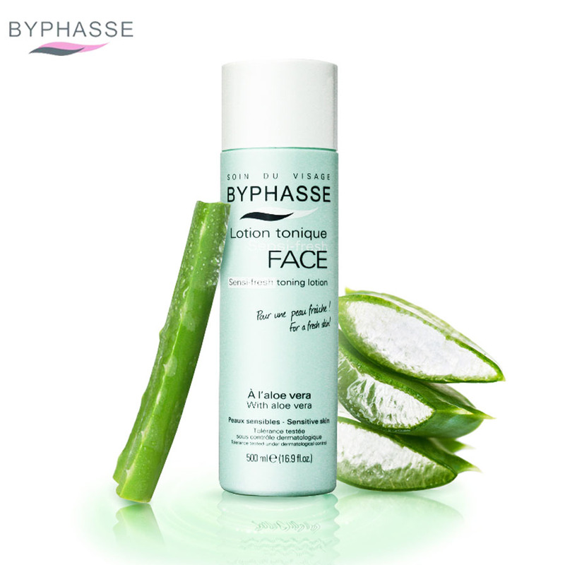 Nước Hoa Hồng Byphasse Sensi-Fresh Toning Lotion Cho Da Nhạy Cảm Chiết Xuất Lô Hội 500ml