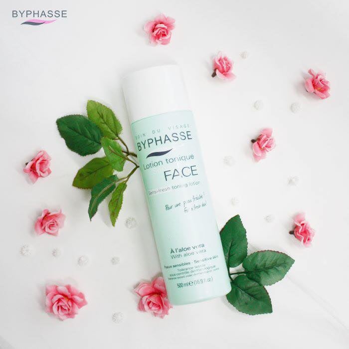 Nước Hoa Hồng Byphasse Sensi-Fresh Toning Lotion Cho Da Nhạy Cảm Chiết Xuất Lô Hội 500ml
