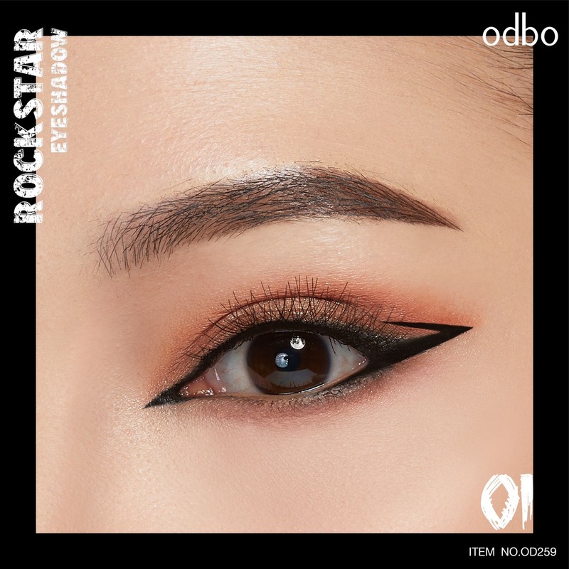 Phấn Mắt Odbo Rockstar Eyeshadow 01 9 Ô 18g 
