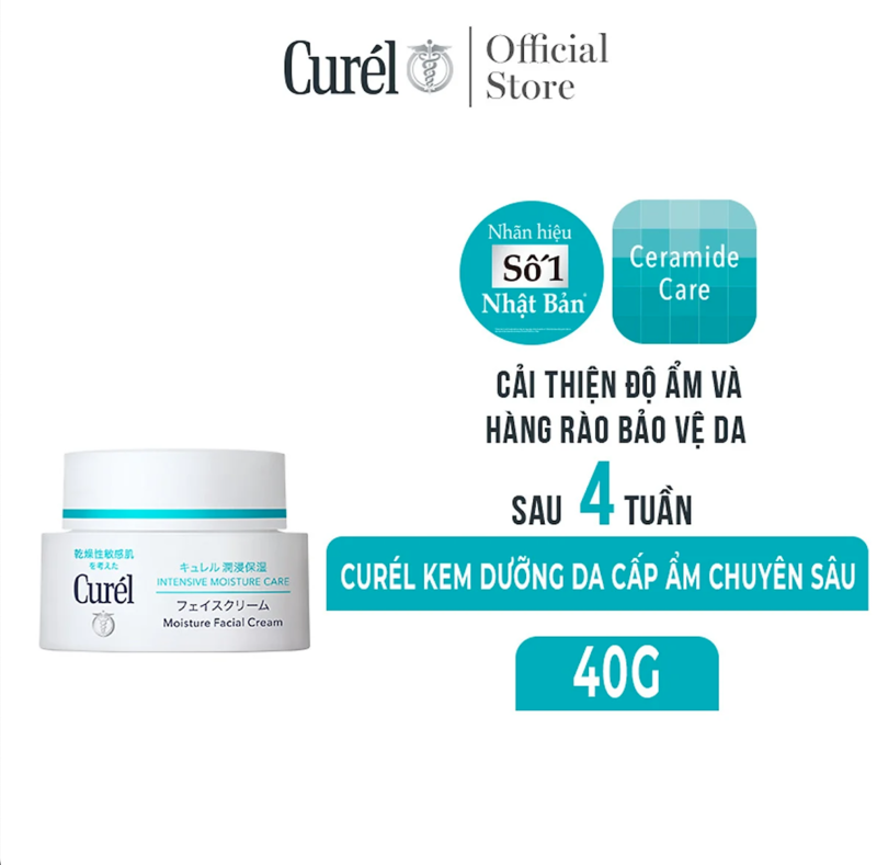 Bộ Sản Phẩm Kem Dưỡng Và Mặt Nạ Curél Dưỡng Ẩm Chuyên Sâu